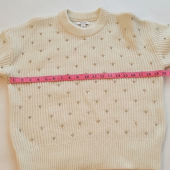 Nine West Rhinestone Sweater - Picture 3 of 7
